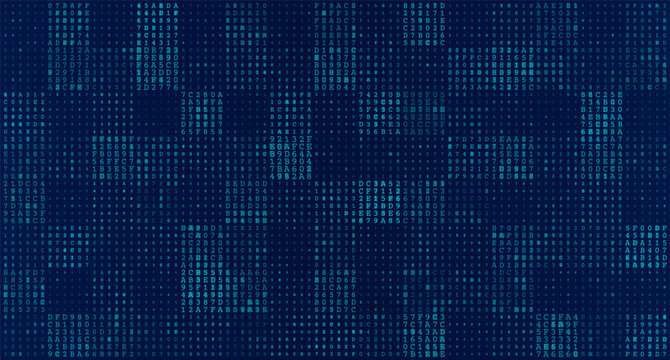 Systematic Logic - Geometric Grid of Binary Code