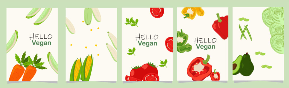 modern flier vegetable poster , veggie poster ,cover ,wall ,design ,booklet