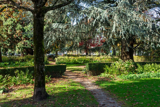 Entr&eacute;e d'un parc urbain
