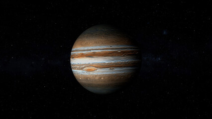 3d Jupiter planet © click
