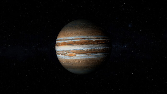 3d Jupiter planet