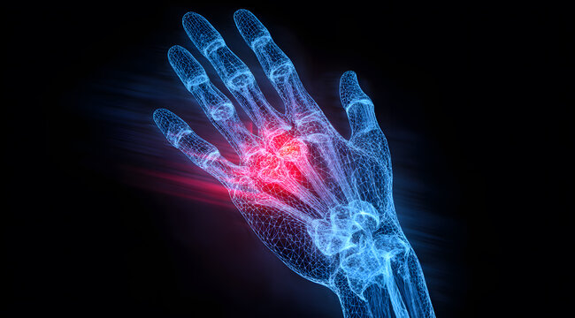 Hand joint pain