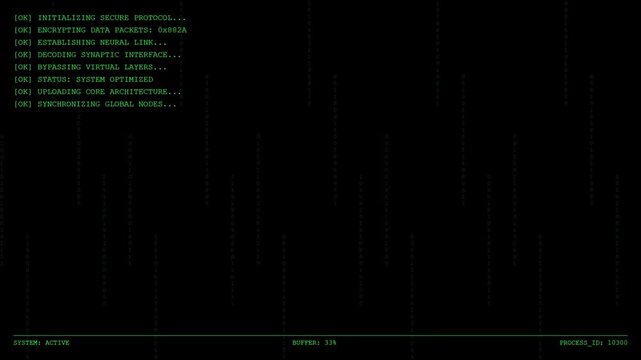 Secure Protocol Initializing Neural Link Data Stream System.