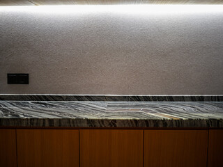 Obraz premium Interior Wall and Counter Design