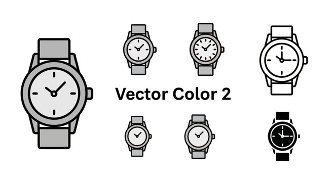 Collection of various wristwatches in different styles and designs for timekeeping.