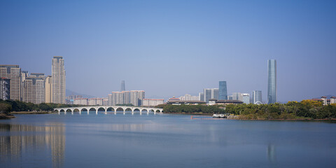 Landscape of Xiamen Yuanbo Garden, Fujian Province © Dong