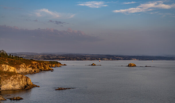 Ares estuary, in northwest Spain