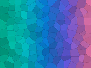 Fototapeta premium Geometric Cell Mosaic Modern Decorative Background
