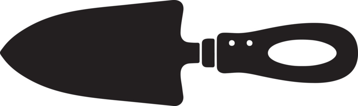 rowel icon in silhouette on white background.