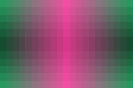Vaporwave Aesthetic Pixelated Gradient Background with Pink and Green Tones