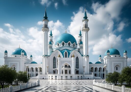 Kul sharif mosque in kazan kremlin russia