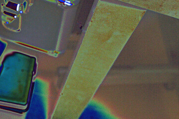  光の抽象美、非現実的な空間