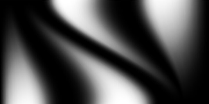 black foil background with metal mirror texture. Chrome gradient surface with light gloss. Vector aluminum grey sheet with reflection. Platinum and titanium abstract cold bg. eps 10