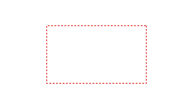 A simple and clean dashed rectangle frame with empty copy space, Dotted line rectangle frame icon on transparent background. selection box outline, border frame dotted line icon on isolated screen.