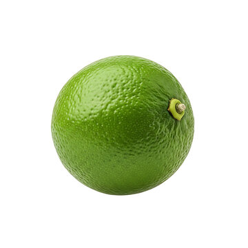 lime isolated on white background