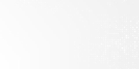 bstract grey white background with mesh of squares. Mosaic style. Digital. Cell. Grey white texture. Empty space for your headline.