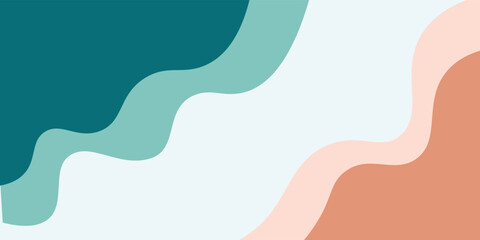 Modern colorful abstract background with dynamic wavy shapes, it can be used for advertising, marketing, presentation, business, wallpaper, vector, illustration © fais