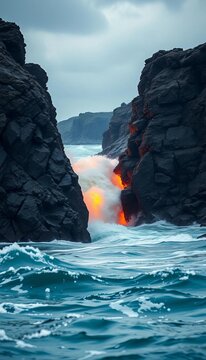 Tidal energy harnessing the ocean's powerful ebb and flow for clean, predictable electricity,  ocean, tidal
