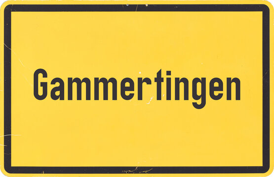 Ortsschild Gammertingen