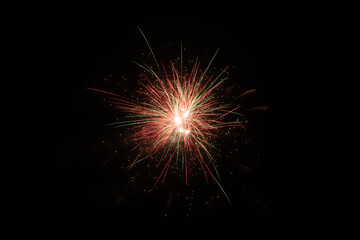 Fototapeta premium fireworks in the night sky