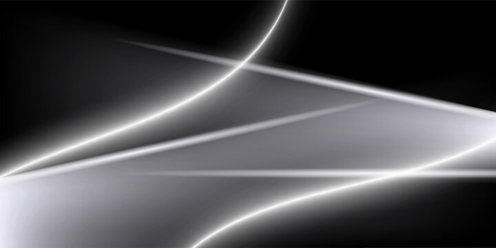 Abstract light streaks on a dark backdrop creating a dynamic, energetic mood.