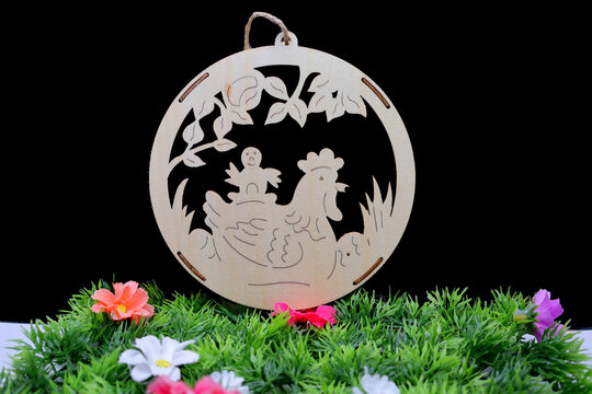 d&eacute;coration artisanale pour P&acirc;ques