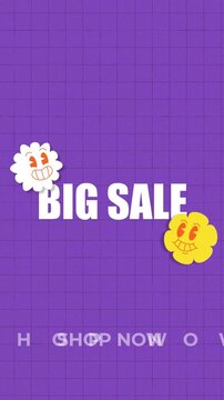 Up To 50% Discount Animation &ndash; Vertical Promo for Instagram Stories 4K