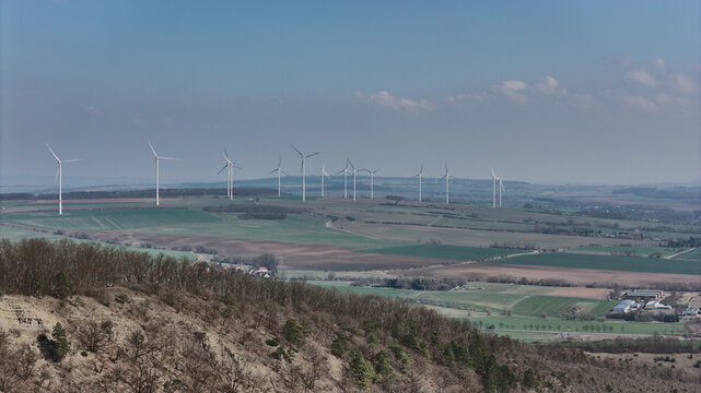 H&ouml;rselberg. Vogelperspektive.