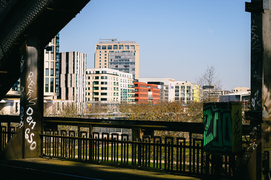 Hafenpark, Frankfurt am Main , Hochh&auml;user
