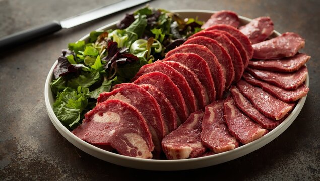 sliced corned beef