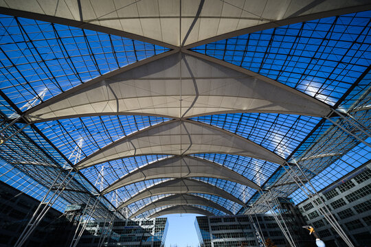 Flughafen M&uuml;nchen, Dach