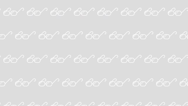 眼鏡パターン シームレス ループアニメーション背景動画