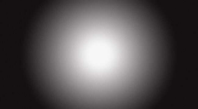 Monochrome gradient background with soft glowing center and subtle dark vignette edges