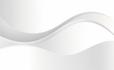 Fototapeta premium Abstract wave layers blending seamlessly into a gradient background