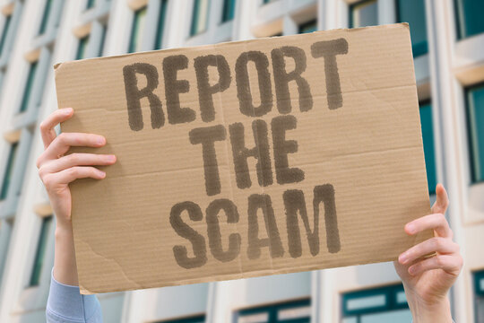 "Report The Scam" Reporting a rental scam to local authorities and consumer protection agencies helps prevent others from being targeted. RENTAL. SCAM. FRAUD. POLICE. REPORT.