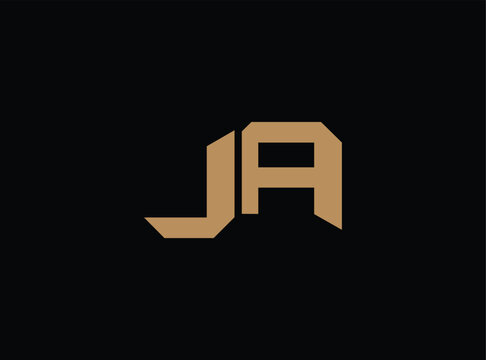 Golden ja logo icon on isolated transparent background