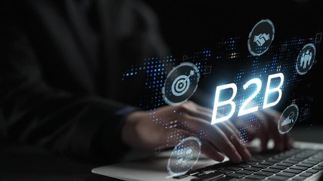 B2B strategy and technology transforming business-to-business operations, optimizing communication, and enhancing market efficiency with digital B2B tools and innovation. Muxer