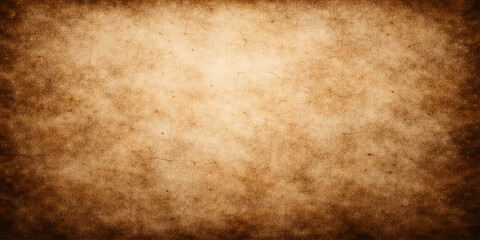 Obraz premium Ancient Parchment Texture: A close-up shot revealing a rich, textured surface of aged parchment. Its warm, inviting tones and subtle imperfections evoke a sense of history, knowledge, and antiquity. 