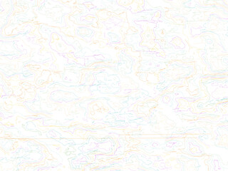 Obraz premium Wavy Contour Lines Organic Abstract Background