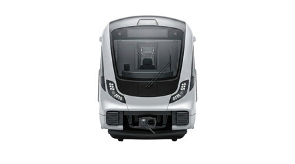 Front view of a modern high-speed train © BTG