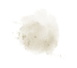 Watercolor Abstract Splatter Background: Dusty Brown Nuance Stain and Soft Blur-300dpi- © URU