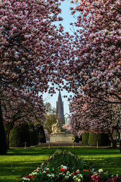 Strasbourg place de la r&eacute;publique en fleur