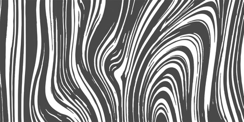 Obraz premium Abstract monochromatic texture featuring flowing organic lines and elegant wood grain patterns