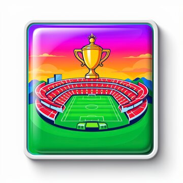 pin, boton, balompi&eacute;, bal&oacute;n, bailes, copa, deporte, trofeo, dorada, beca, ganador, certamen, juego, vector, ilustraci&oacute;n, campeones, icono, ganar, exitos, galardon, s&iacute;mbolo, gol, logro, mundo, equipo, 