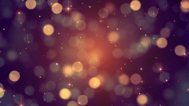 golden bokeh background