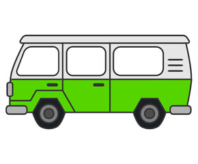 Zielony kamper © PaulinaGrush