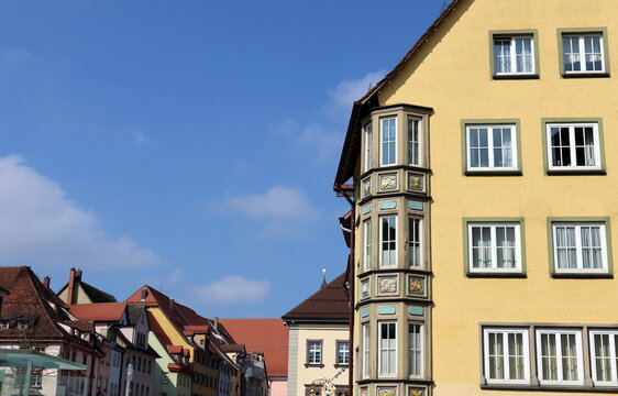 Historische Fassaden in der Altstadt von Rottweil