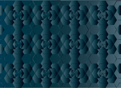 Petroleum-based designs in wall ceramics feature geometric patterns