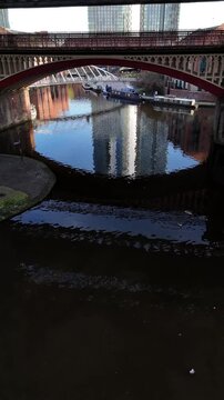 Bridgewater Canal in Castlefield Manchester