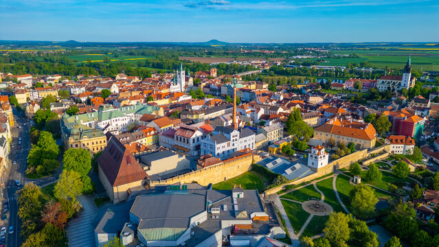 Panorama of Litomerice, Czech republic